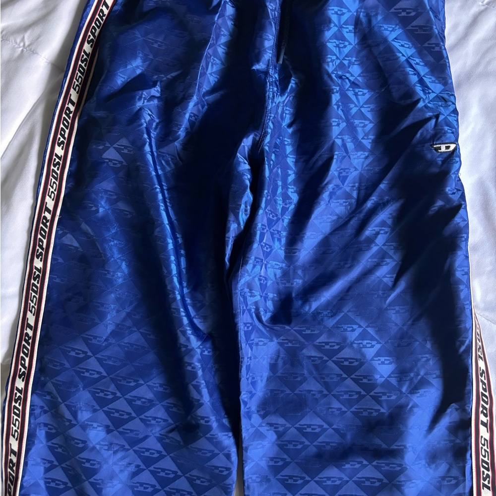 Diesel Sport Blue Athletic Shorts